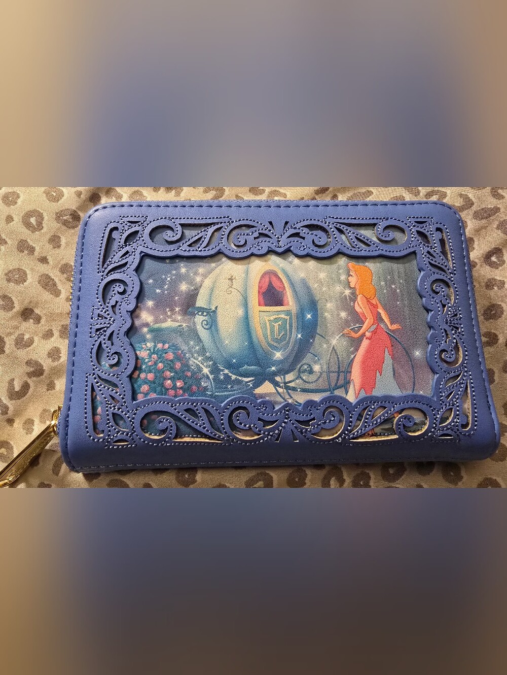 Cinderella Embroided Wallet RARE